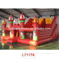 durable double sided inflatable water slide, high quality inflatable double lane slip slide